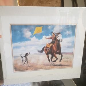 Single print not framed